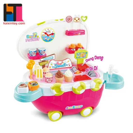 10288544 Role Play Toys Pretend Plastic Play Food Toy Set For Kids