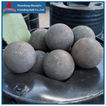 Large-size high-performance forged grinding balls