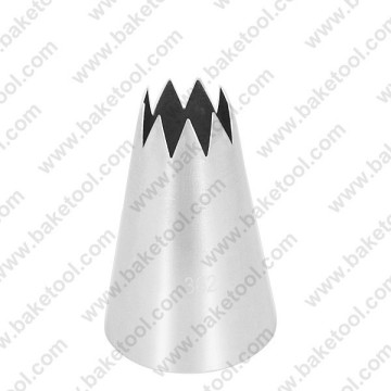 Stainless steel304 Large Cake Decorating Open Star Nozzle #362