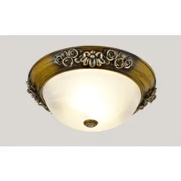 New glass poly resin ceiling light ceiling lamp