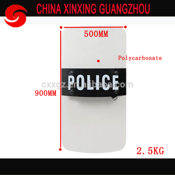 Transparent PC handheld Anti-riot Shield