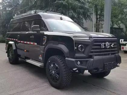 Protected transport vehicle