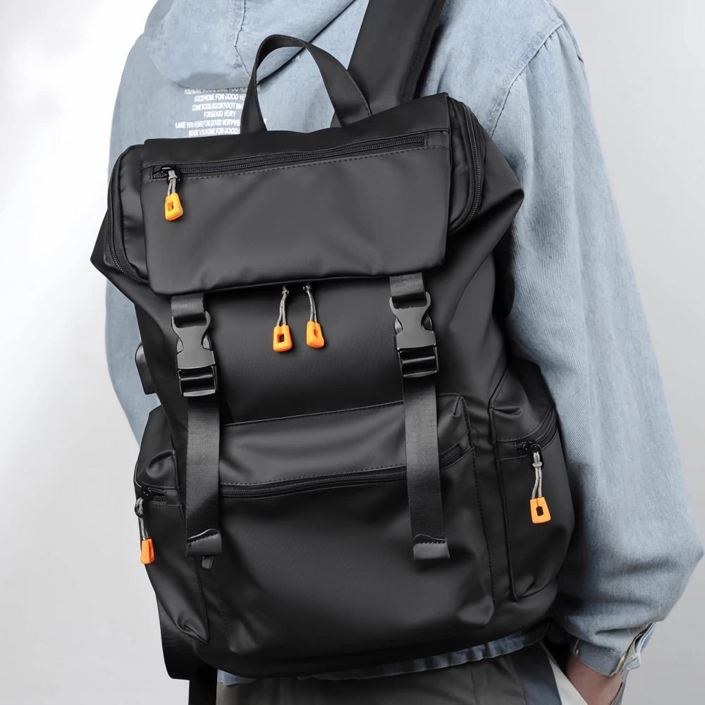 Men Business Backpack with Laptop Compartment Bookbag Fashion Casual Daypack Ideal for Working Commuting