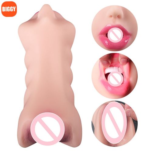 Brinquedo sexual da vagina feminina de silicone