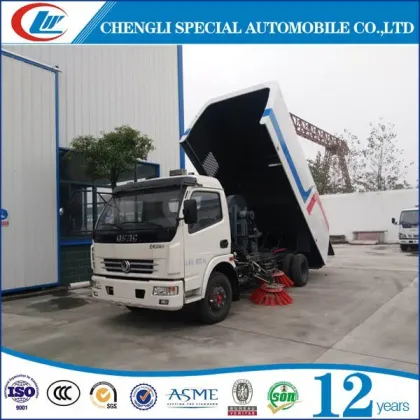 Dongfeng 4X2 Road Sweeper Suction Truck 16ton Road Sweeper Truck