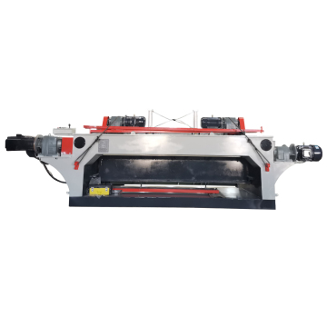 8ft/9ft Woodworking Plywood Veneer Peeling Rotary Cutting Machine with CNC Router and 140mm Engine Lathe 380V