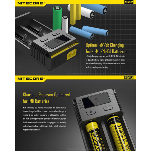 Hot Portable Nitecore I2 Charger 2017