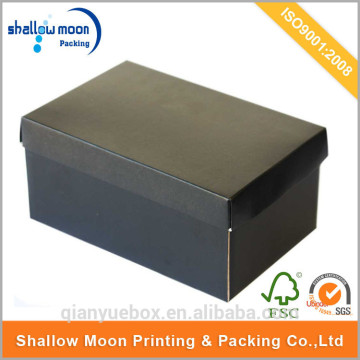 Wholesale Custom Made Cheap Plain blank shoe box.