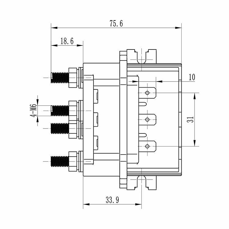 Solenoid Relay Switch Contactor
