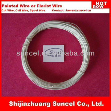 White Painted wire and Florit Stem Wire (Factory)