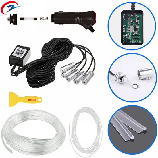 6M RGB LED Strip Lights with APP Music Control and RC Remote for Car Interior