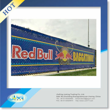 Hot selling PVC advertisement fence wire mesh