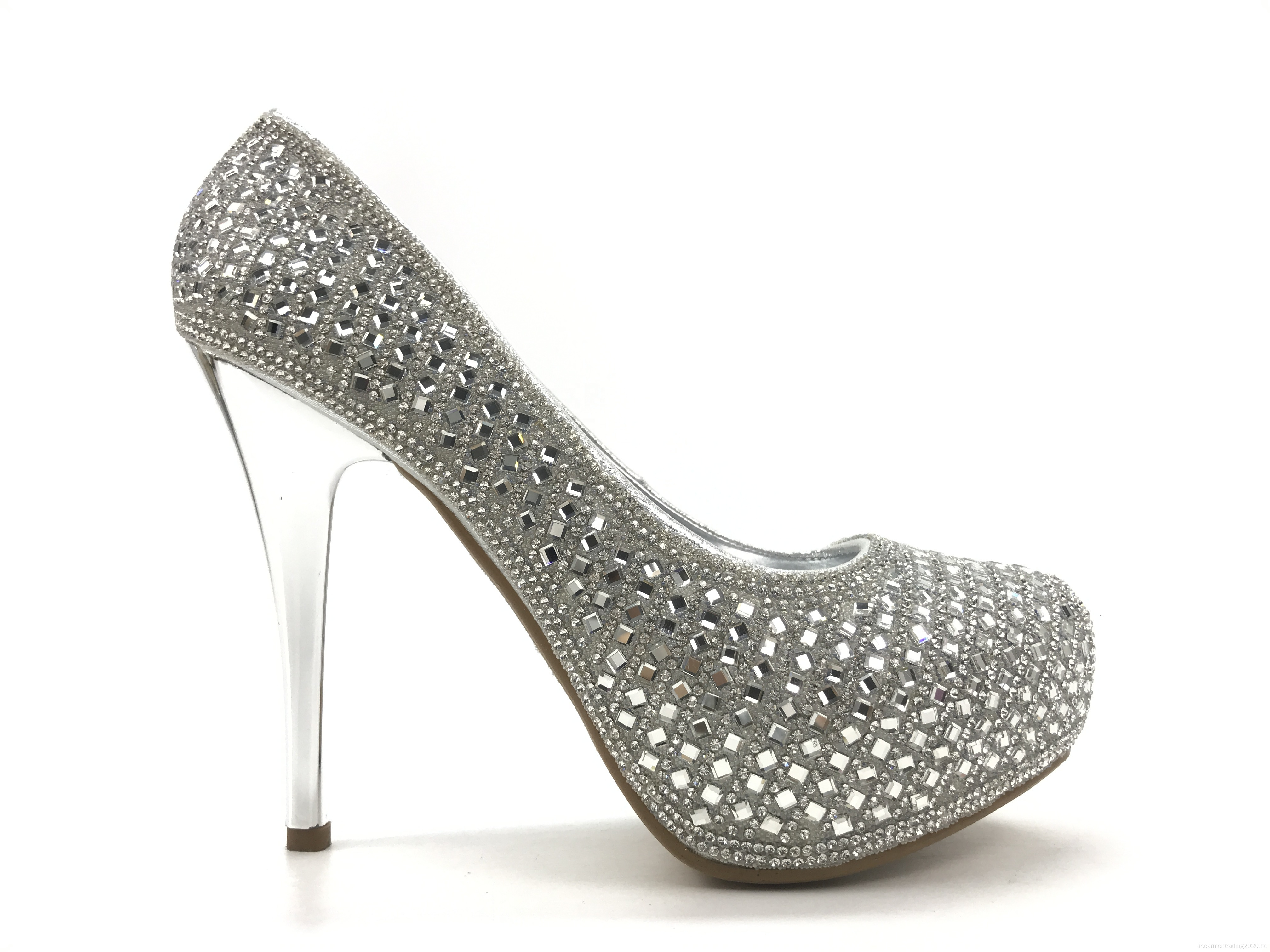 Plates-formes de soirée pour femmes hautes talons stiletto