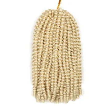 12 inch Spring twist Afro Synthetic crochet braid Hair Extension Accessories spring twist passion twist synthetic braiding hair
