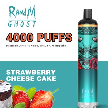 원래 Randm Ghost 4000 퍼프 일회용 vape