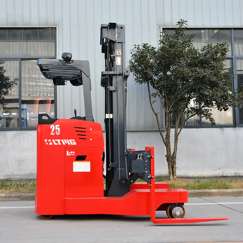 Price 3 Ton Electric Reach Truck with 8 Meter Lifting Height