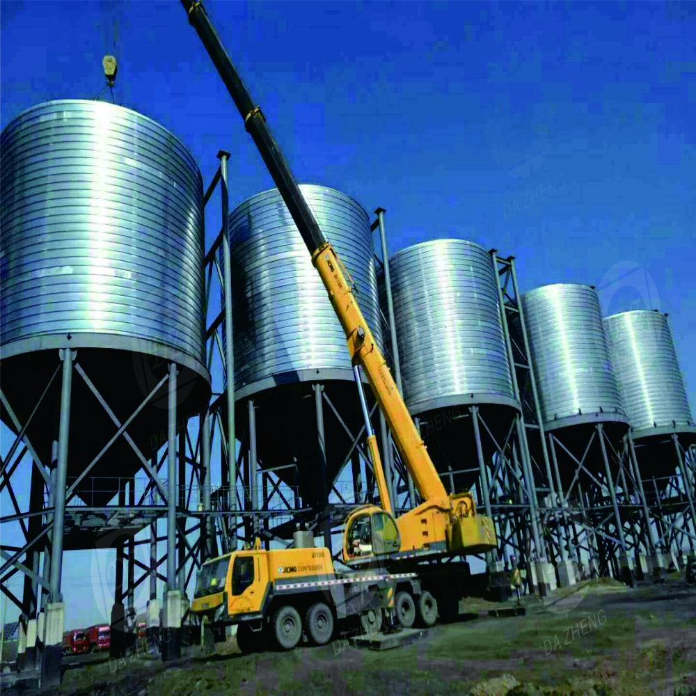 Силоз за съхранение на добитък за хранене