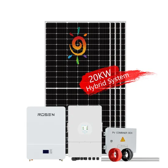 Rosenpv Energy Storage System for Home - 20KW to 30KW Solar Power PV System Prices