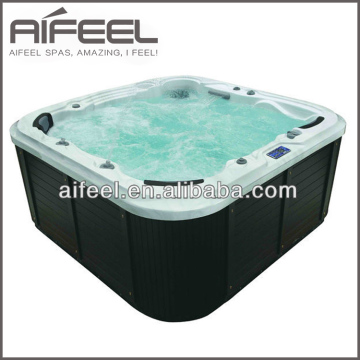 AIFEEL Rectangle freestanding Balboa System Whirlpool Massage Hot Tub Spa