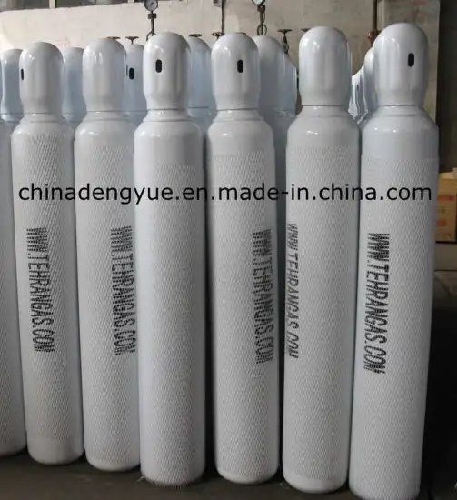 40L Argon/Ar Gas Storage Cylinder/Oxygen Gas Filling Cylinder