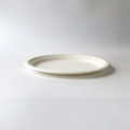 12.5 inch big bagasse plate Φ320x255mm