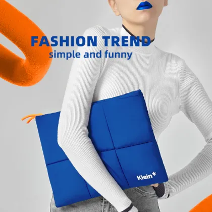 Klein Blue Women's Shoulder Bag: Adjustable Strap Laptop Messenger Bag