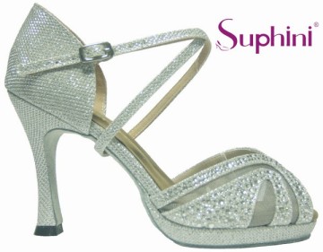 Suphini Platform Prom Shoes Mesh Dance Shoes