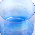 Q're blue crystal singing bowl set
