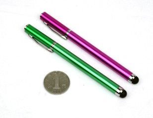 Metal Shell 2 In1 Touchscreen Stylus Pen With Portable Design For Ipad