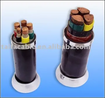 High Voltage Fire Resistant Steel Wire Armoured XLPE power Cable