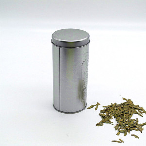ラウンドブリキ金属コーヒー茶貯蔵缶