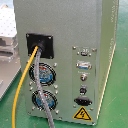 Portable 30W CNC Metal Fiber Laser scribing machine