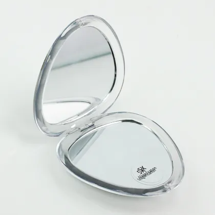 Portable Small Mirror HandHeld Heart Mirror Pocket Mirror