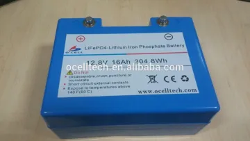 12.8V16Ah LiFePO4 Battery for Golf Trolley / IFM12-160E2