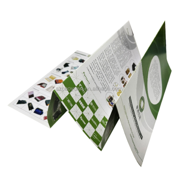 Customizable Luxury Brochures, User Manuals & Product Catalogs: Explore Accordion Fold and Zigzag Fold Options from Factory Suppliers