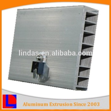 natural anodizing heatsink extruded 6063 aluminum heatsink for solar system