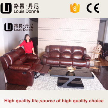 Wholesale full size white leather sofa