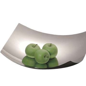 Stainless Steel Floating Fruit Tray, Customized Brands are Accepted