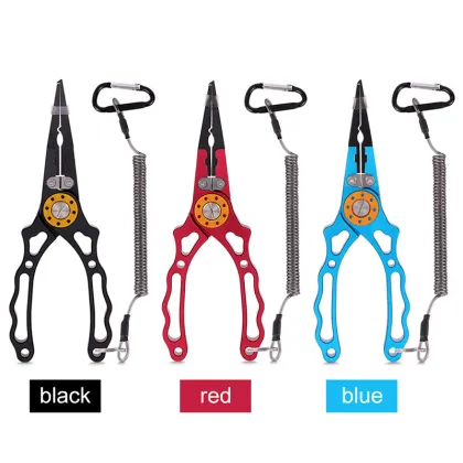 Multi-Function Fish Lip Gripper Pliers for Hook Removal