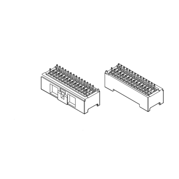 2.00mm Pitch 180 ° Gofret Konnektörü Dip Serisi AW2014S-2XNP