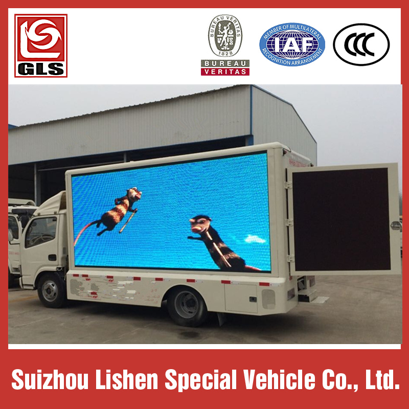 led screen advertising truck