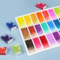 Professional Solid Watercolor Full Pan Single Color Block