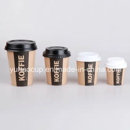 Hot Sale Koffie Brown Paper Cup
