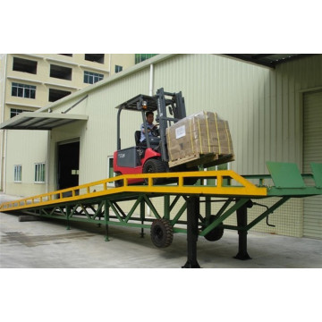 10t Electric Adjustable Forklift Container Yard Ramp Leveler