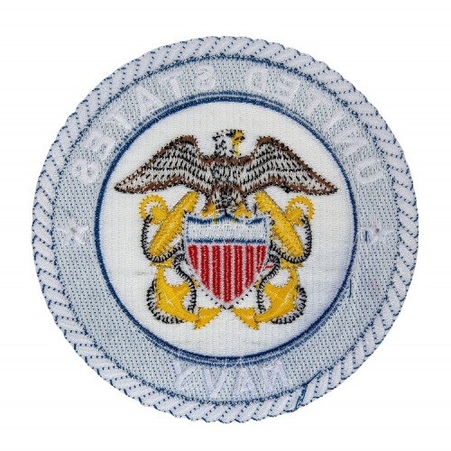 Parche Bordado de la Marina de los Estados Unidos
