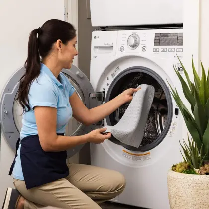 80%Polyester Kitchen Towels Microfiber Cleaning Cloth