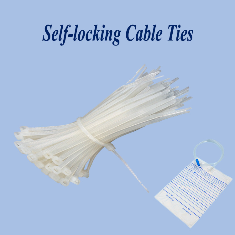 self-locking cable ties for urine bag