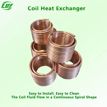 High Efficiency Titanium Evaporator Coil Condenser Heat Exchanger Tube