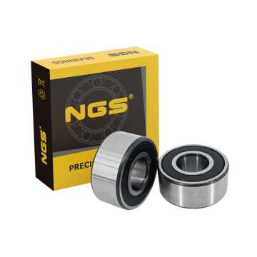 NGS Bearing ผลิต Biserial Angular จับคู่แบบมุมสัมผัสลูกปืน 5203-2RS