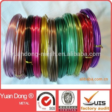 Stainless steel coloured wire